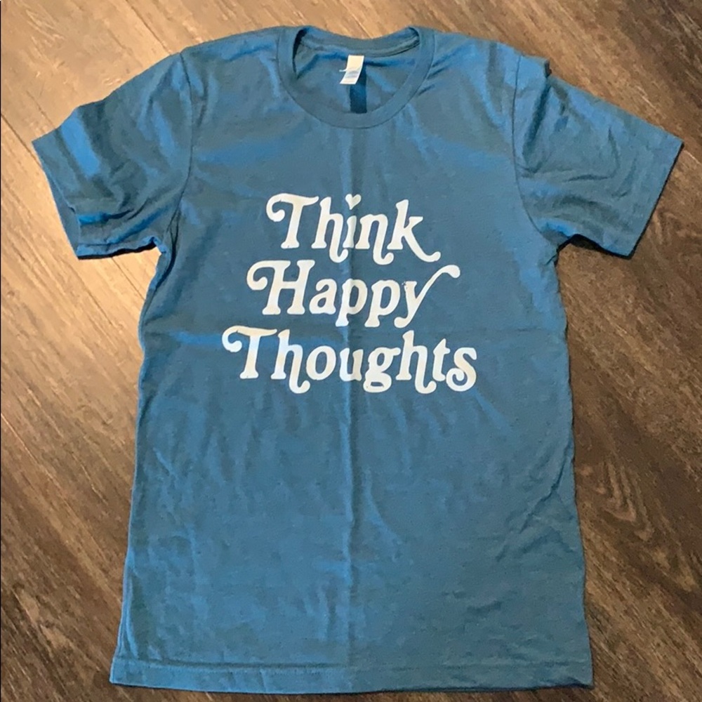 Happy thoughts tee. Sz S